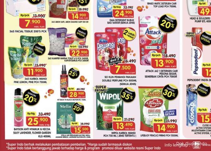 Promo Superindo Weekday Periode 9-12 September 2024
