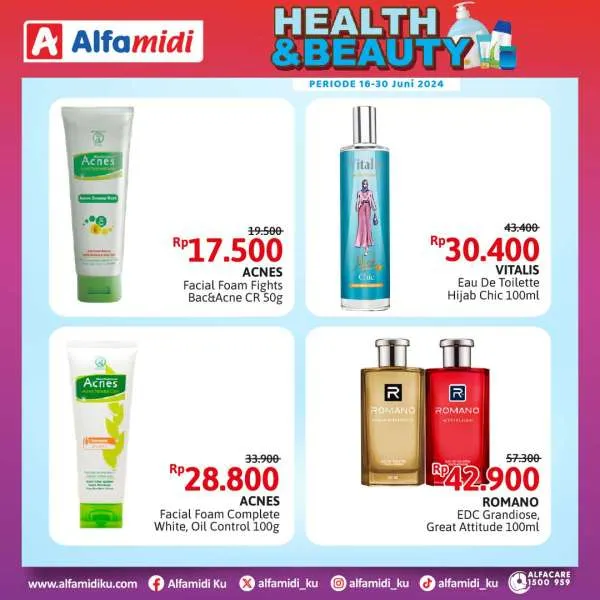 Promo Alfamidi Health & Beauty Periode 16-30 Juni 2024