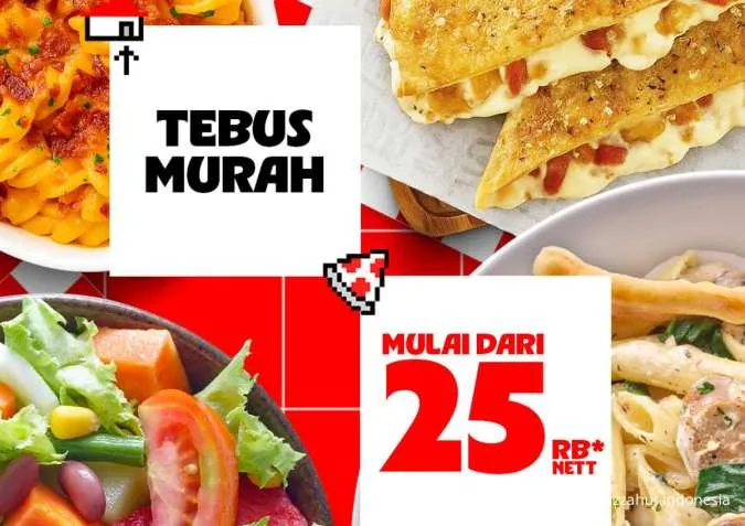Promo Pizza Hut Tebus Murah September 2025 Mulai Rp 25.000, Persediaan Terbatas