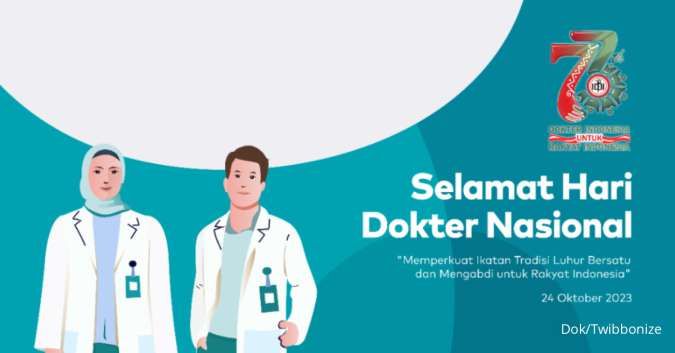 40 Twibbon Hari Dokter Nasional 2023 Desain Terbaru, Cocok Jadi Foto Profil