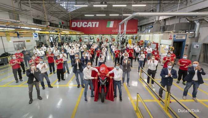 Ducati Multistrada V4, motor dengan teknologi radar sensor pertama di dunia