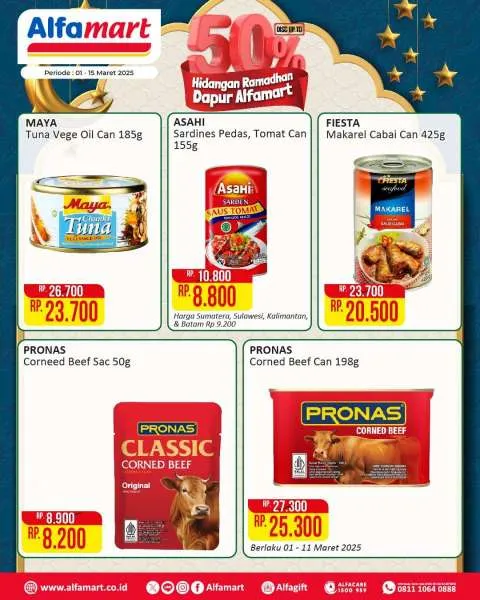 Promo Alfamart Kebutuhan Dapur Periode 1-15 Maret 2025