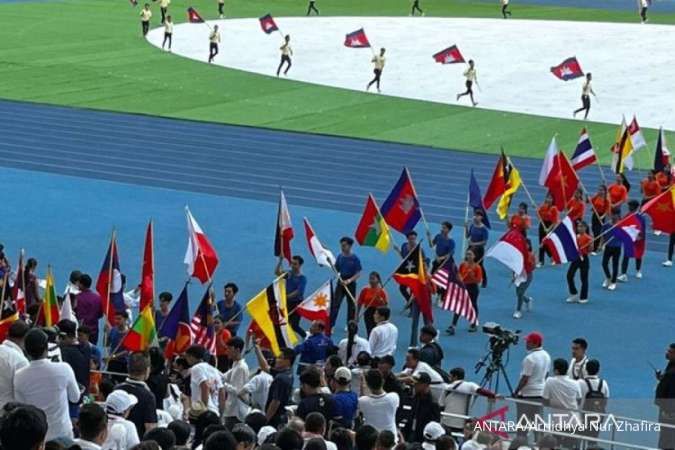 Bendera Indonesia Terbalik di Pre-Show Opening Ceremony SEA Games, Kamboja Minta Maaf