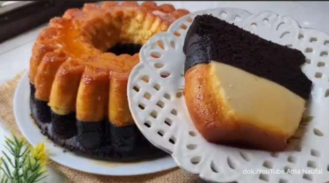 Kue Mewah Bikinnya Mudah, Resep Brownies Cheese Caramel Cake yang Lembut