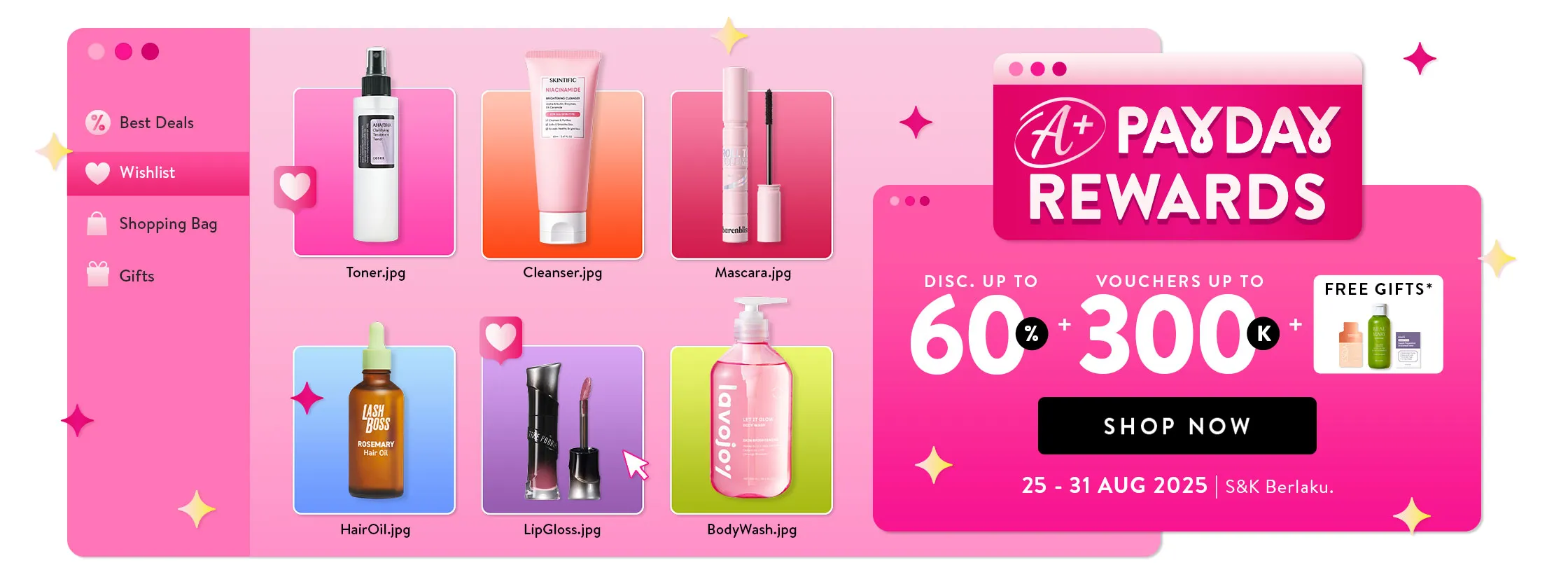 Promo Sociolla Payday Rewards Periode 25-31 Agustus 2025