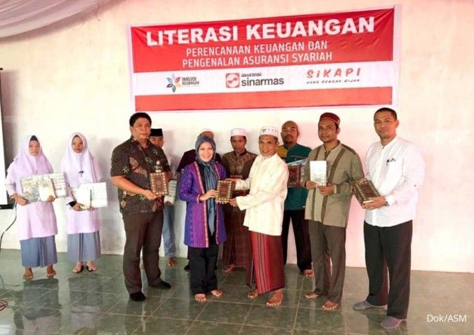 Asuransi Sinar Mas beri literasi keuangan ke pesantren di Sumatera Utara