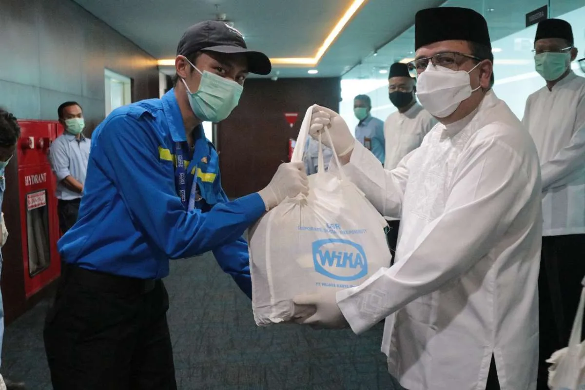Wijaya Karya (WIKA) salurkan bantuan penanggulangan penyebaran Covid-19