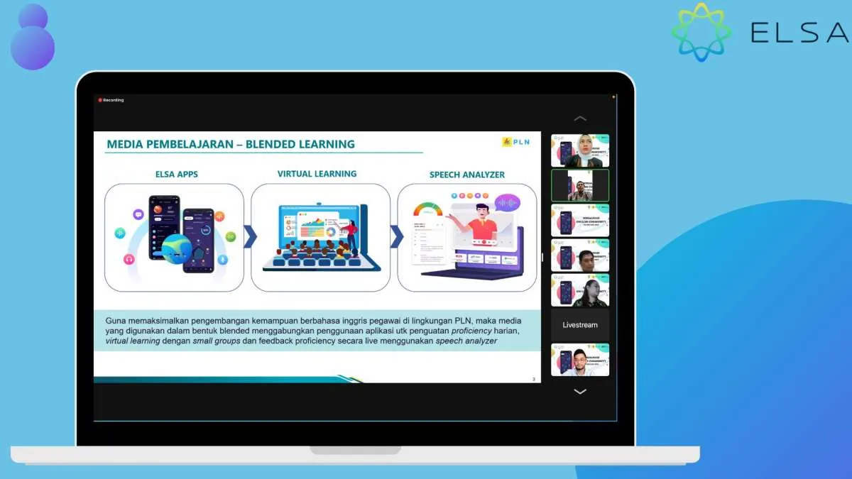 ELSA Speak Bersama PT PLN Dukung Karyawan PLN GoGlobal lewat Pelatihan Bahasa Inggris