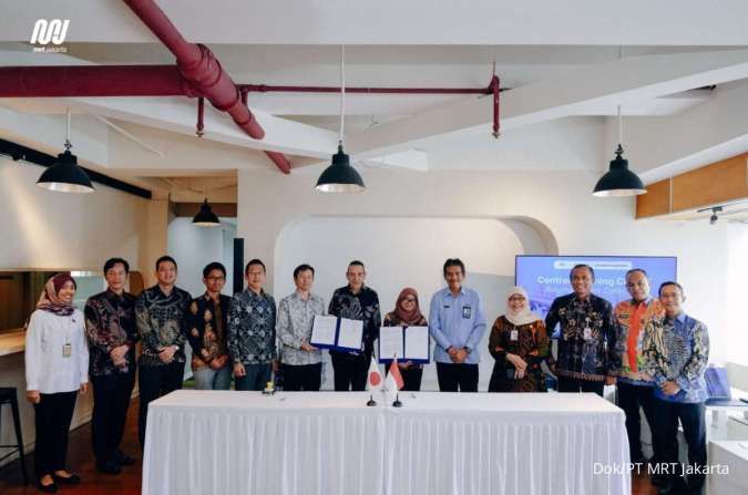 Percepat Fase 2A, MRT Jakarta Teken Kontrak CP207 untuk Sistem Tarif Otomatis
