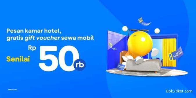 Dapatkan Voucher Sewa Mobil Senilai Rp 50.000 dari Tiket.com untuk Pemesanan Hotel