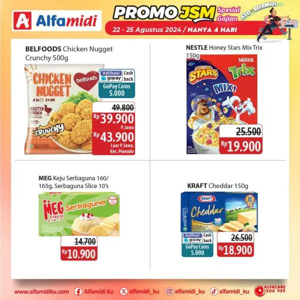 Promo JSM Alfamidi Spesial Gajian Periode 22-25 Agustus 2024