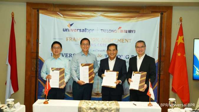 Universal BPR Gandeng Tailong Bank, Kembangkan Pembiayaan Mikro