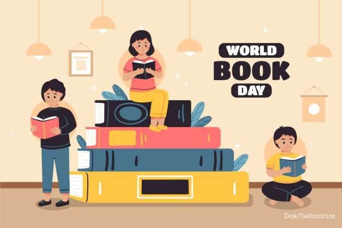 20 Ucapan Hari Buku Sedunia 2024 yang Bisa Diunggah di Media Sosial, Yuk Ramaikan!