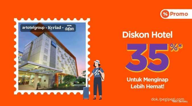 Promo Spesial ARTOTEL x Kyriad x Dafam di PegiPegi, Nikmati Diskon Hotel 35% Yuk!