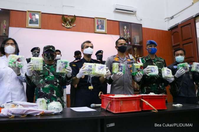 Tim gabungan Bea Cukai, TNI, dan BNN gagalkan penyelundupan 30 kg sabu