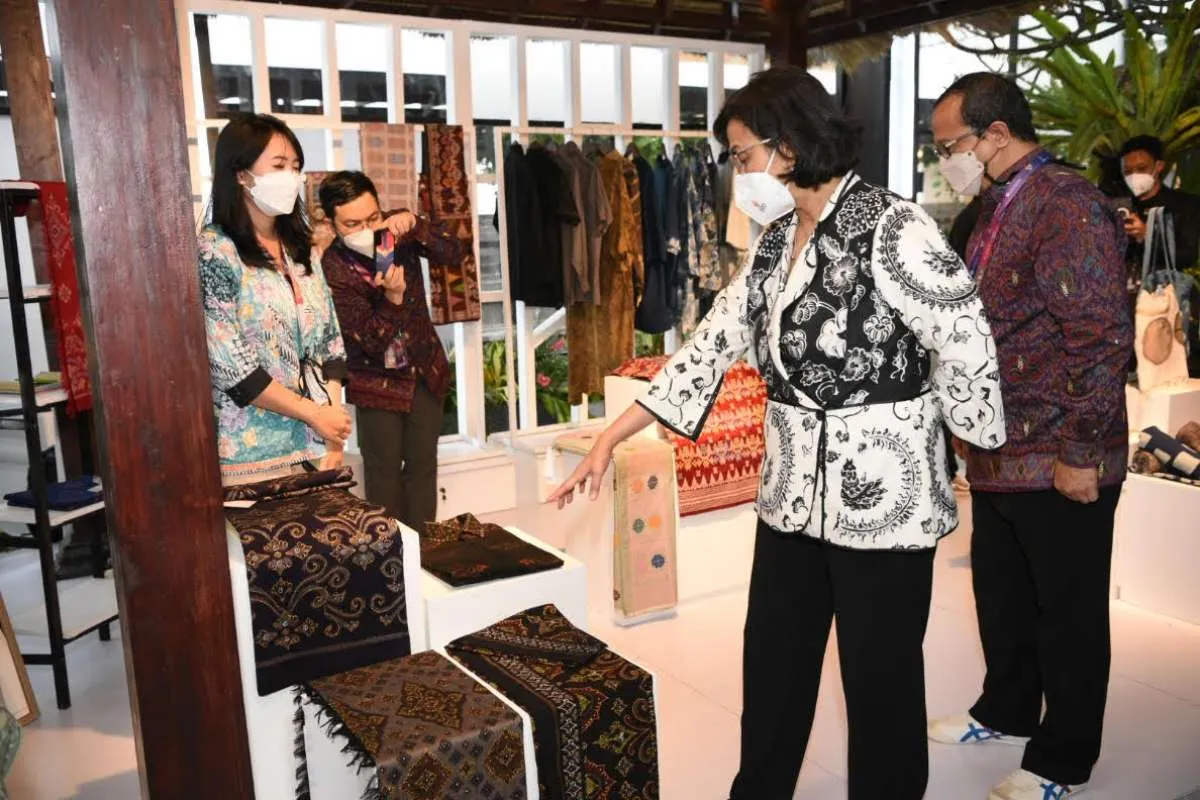 Menkeu Sri Mulyani Undang Delegasi 3rd FMCBG G20 Mengenal Lebih Dekat Produk UMKM 