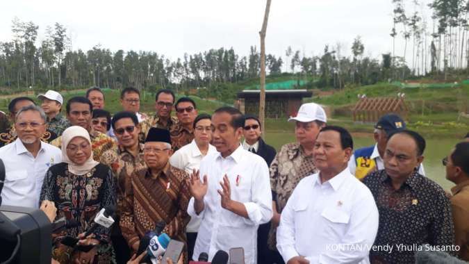 Jokowi Ajak Semua Menteri untuk Sidang Kabinet Perdana di IKN