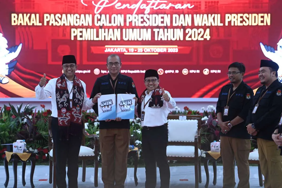 Daftar ke KPU, Anies Singgung Soal Harga Kebutuhan Pokok hingga Gagasan Perubahan