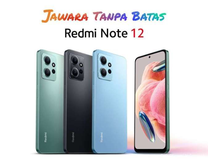 Cek Harga HP Redmi Note 12 Indonesia, Semua Varian hanya Rp 2 Jutaan