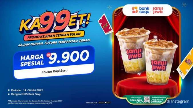 Promo Bank Saqu di Janji Jiwa 14-16 Mei 2025