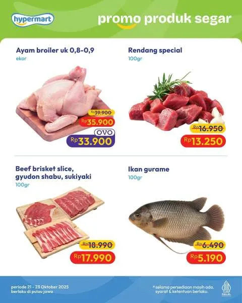 Promo Hypermart Hyper Diskon Weekday Periode 21-23 Oktober 2025