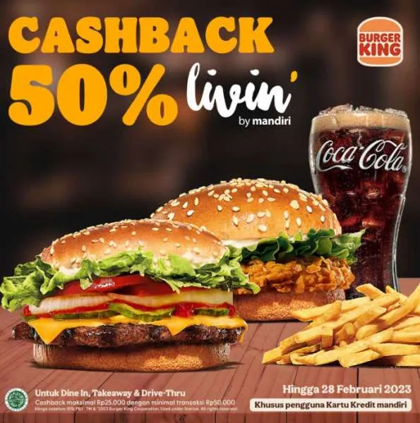 Promo Burger King Payday 28 Februari 2023