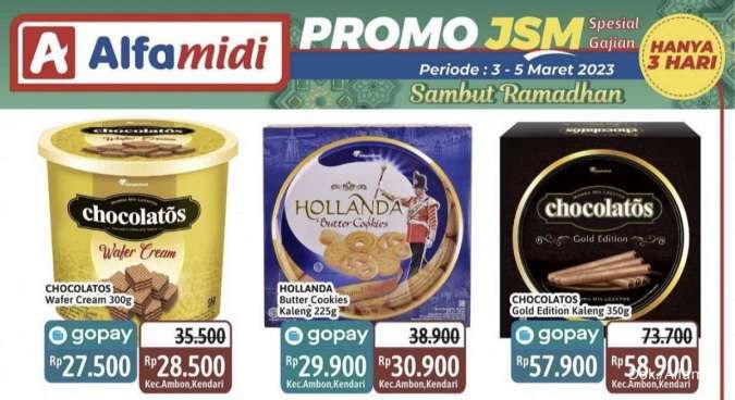 Promo JSM Alfamidi Sambut Ramadhan s/d 5 Maret 2023, Sirup dan Kue Kaleng Harga Hemat