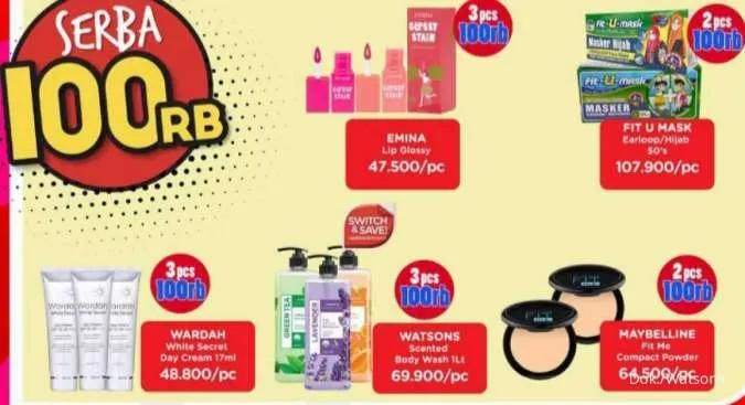 Promo Watsons 27 Januari-1 Februari 2022