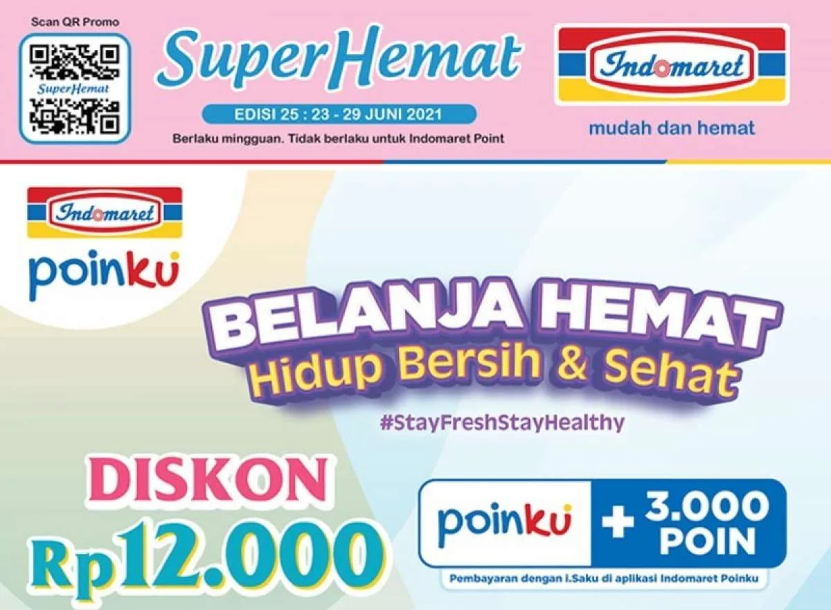 Promo Indomaret terbaru 23-29 Juni 2021, diskon mingguan terbaru 