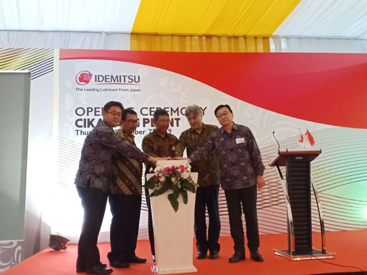 Idemitsu Lube Techno Indonesia resmikan pabrik pelumas kedua di Cikarang