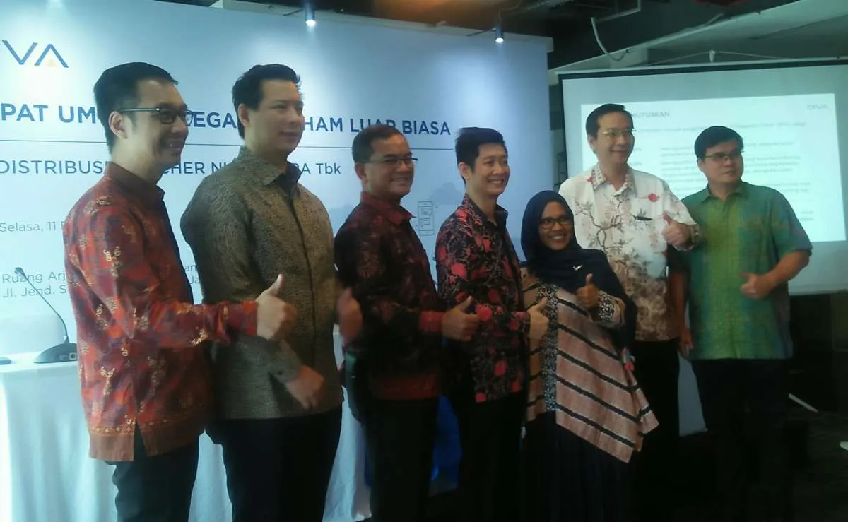 Ini susunan direksi Distribusi Voucher Nusantara (DIVA) yang baru