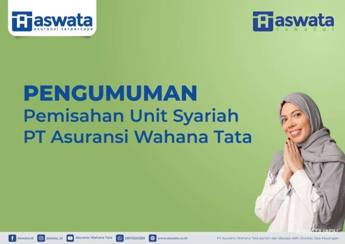 Pengumuman Pemisahan Unit Syariah PT Asuransi Wahana Tata