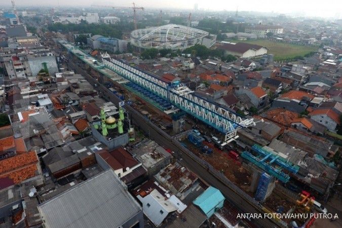 Proyek LRT Jakarta tak selesai sampai Asian Games
