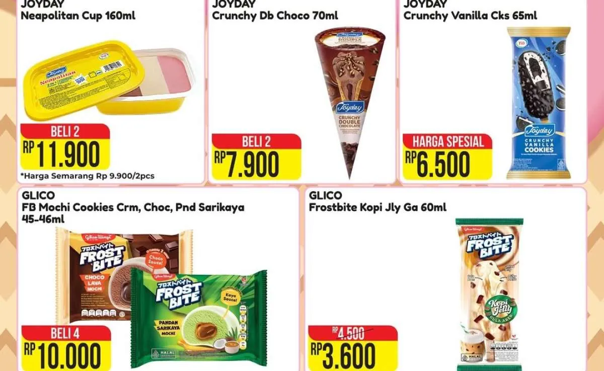 Promo Es Krim di Alfamart Terbaru Bulan November 2025, Ada Beli 4 Rp 10.000