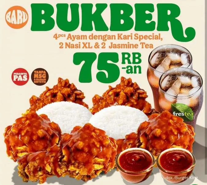 Menu Baru Burger King Spesial Ramadan
