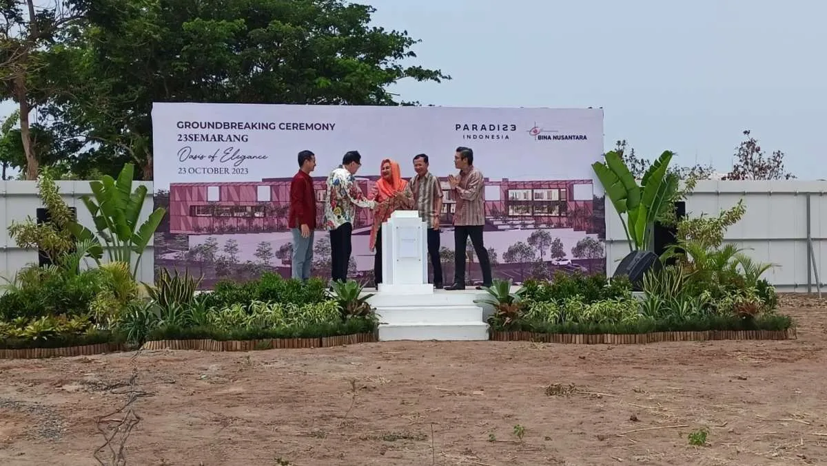 Indonesia Paradise Property (INPP) & Bina Nusantara akan Bangun Mal Baru di Semarang