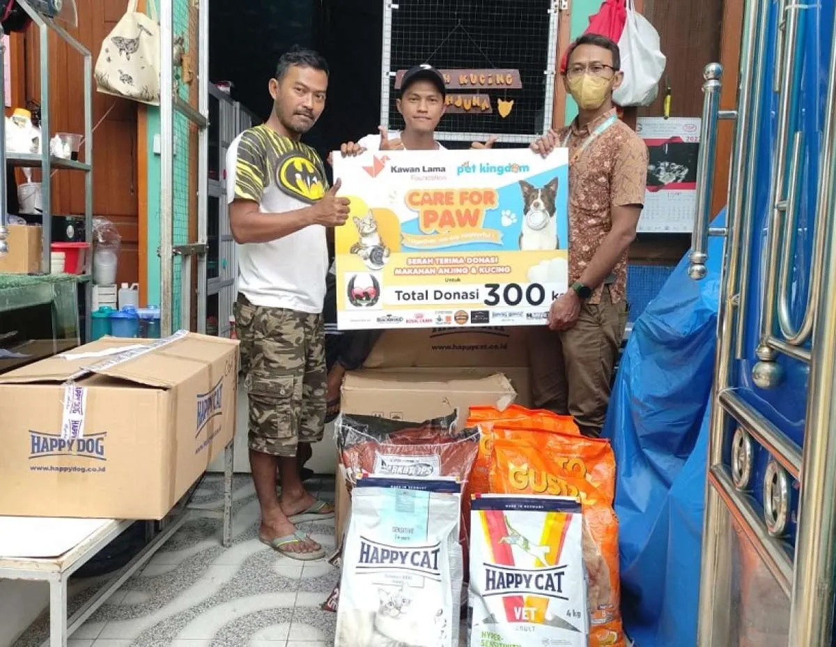 Selama 5 Tahun Berturut-Turut, CARE FOR PAW Jadi Sarana Pet Kingdom Peduli Hewan 