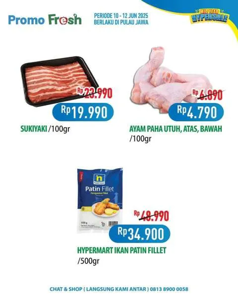Promo Hypermart Hyper Diskon Weekday Periode 10-12 Juni 2025
