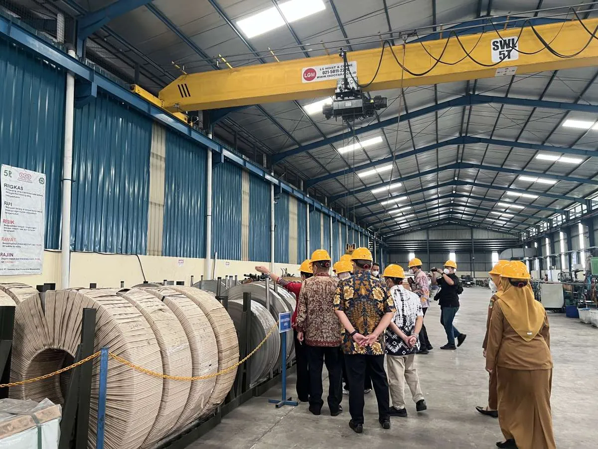 Ekspor Perdana 20 Ton, Stainless Prima Pipe (SPP) Tembus Pasar Eropa