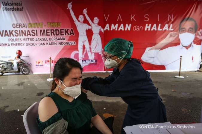 UPDATE Vaksinasi corona di Jakarta, Sabtu  7 Agustus 2021, sudah mencapai 92%