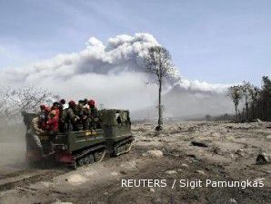 Beras 400 gram dan Rp 5.000 per hari untuk pengungsi Merapi