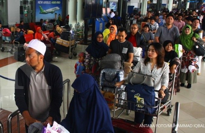 Jumlah penumpang AP II di Lebaran naik 9,7%