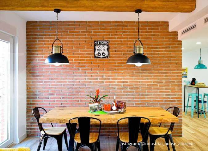 Bikin Rumah Makin Keren, Yuk Kenali Gaya Interior Industrial!