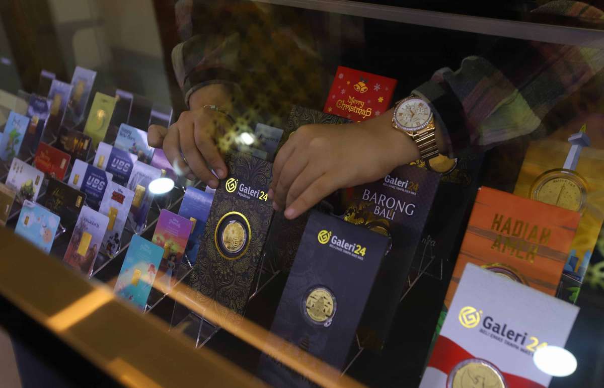 Harga Emas di Pegadaian Menguat di Awal Pekan