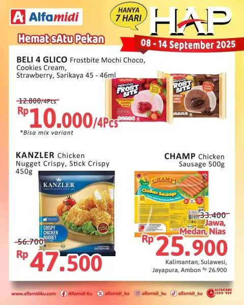 Promo Alfamidi Hemat Satu Pekan Periode 8-14 September 2025