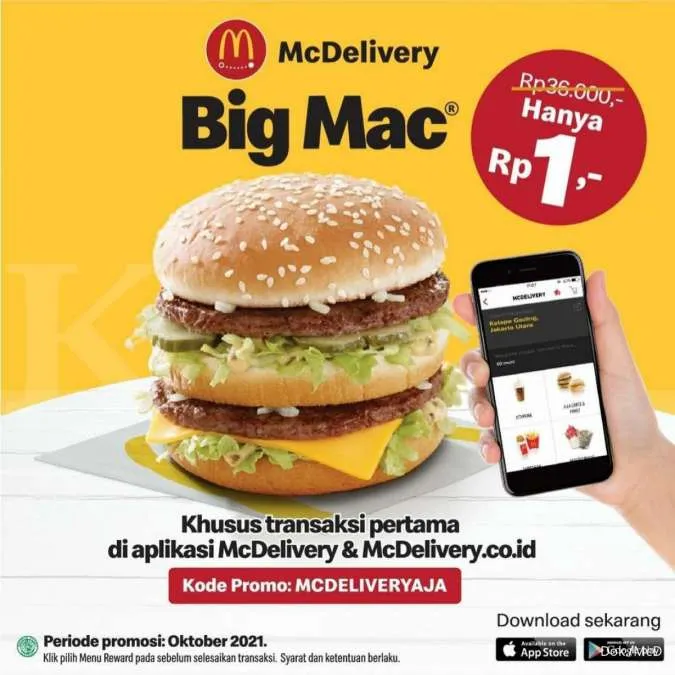 Promo McD Burger Big Mac
