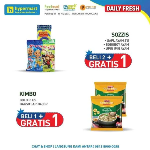 Promo Hypermart Hyper Diskon Weekday Periode 14-16 Mei 2024