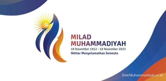 20 Contoh Poster Milad Muhammadiyah ke 111, Bisa Diedit dan Download Gratis 