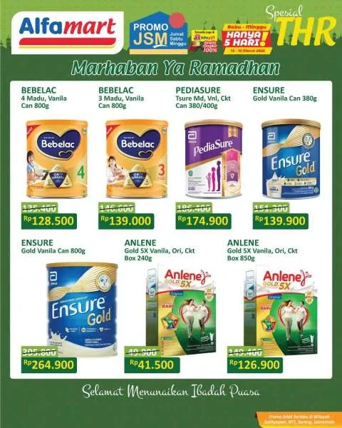 Promo JSM Alfamart Spesial THR Hanya 5 Hari Periode 12-16 Maret 2025
