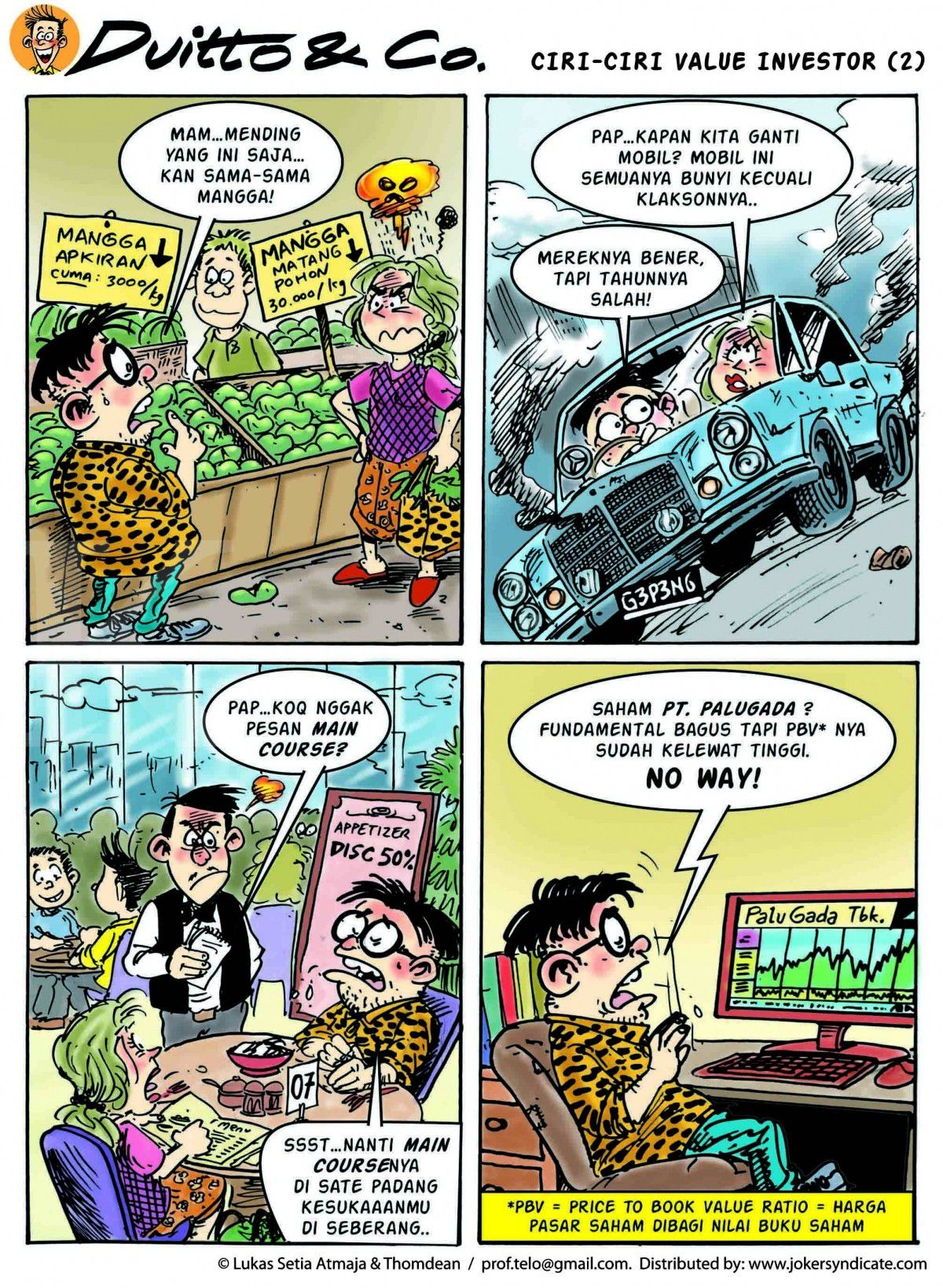 Ciri-Ciri Value Investor (2)